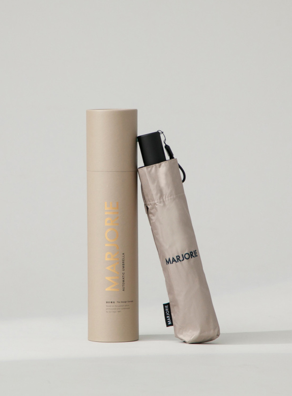 老時光圓舞曲，瑪裘瑞LOGO窗花自動傘