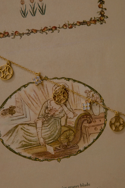 獨家開發,18K金瑪裘瑞窗花手鍊