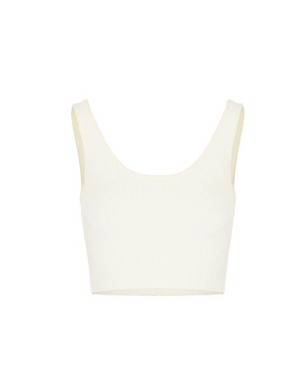 珍妮,針織無袖短版上衣