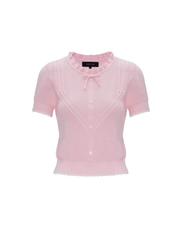 絮語,立體紋路針織上衣