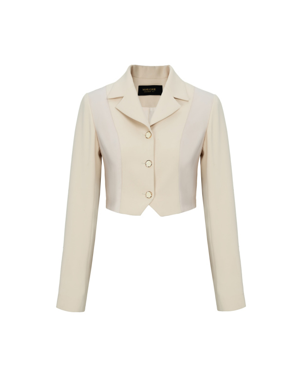 城市之舞,後綁帶短版西裝外套