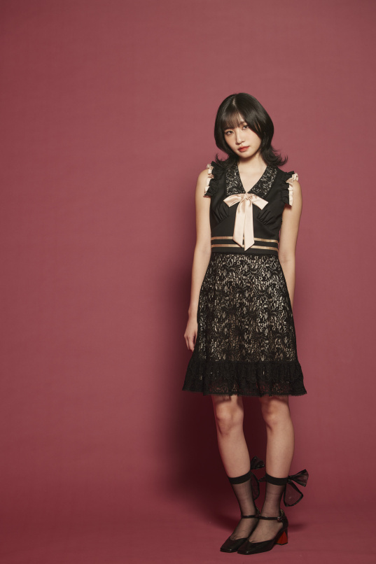 夜曲，高雅蕾絲撞色短洋