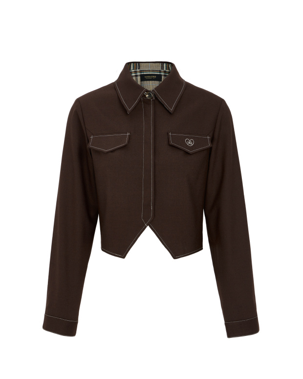 旅行手札,暗門襟刺繡外套