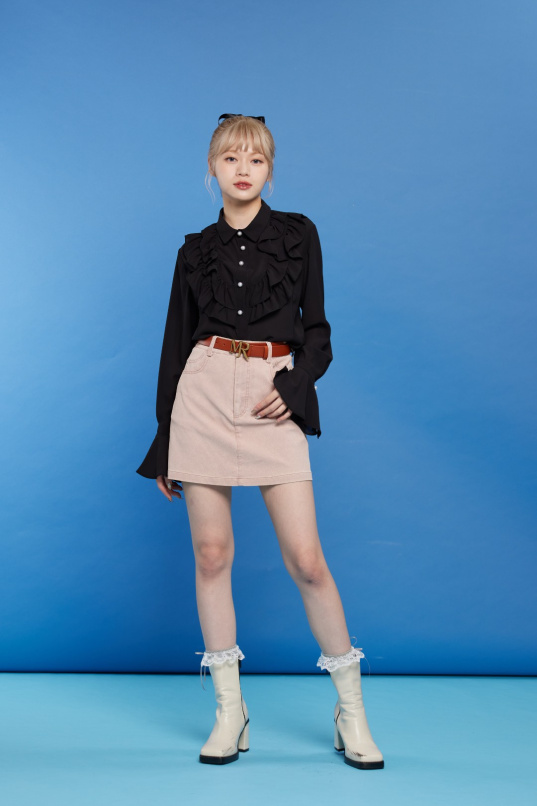 浩然,MJR LOGO金屬扣環皮帶