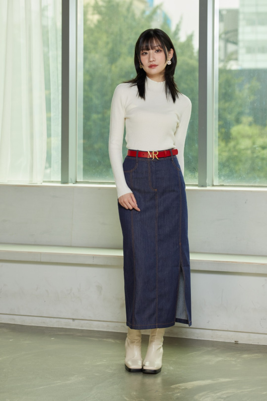 浩然,MJR LOGO金屬扣環皮帶