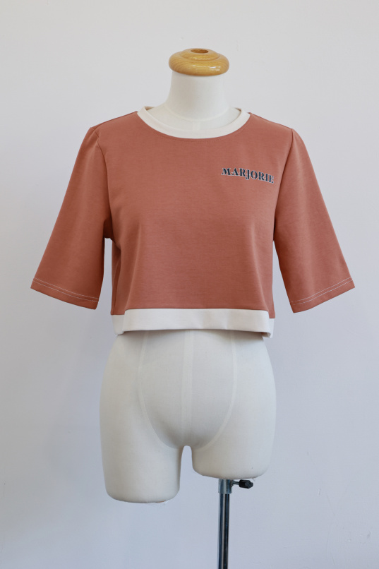 米迦勒的守護,天使撞色寬鬆上衣