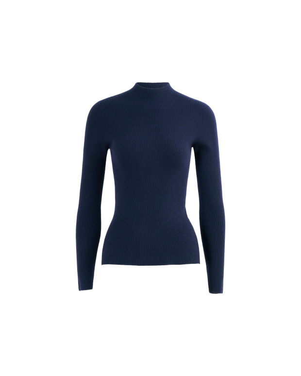 質感甄選，無縫小高領毛衣