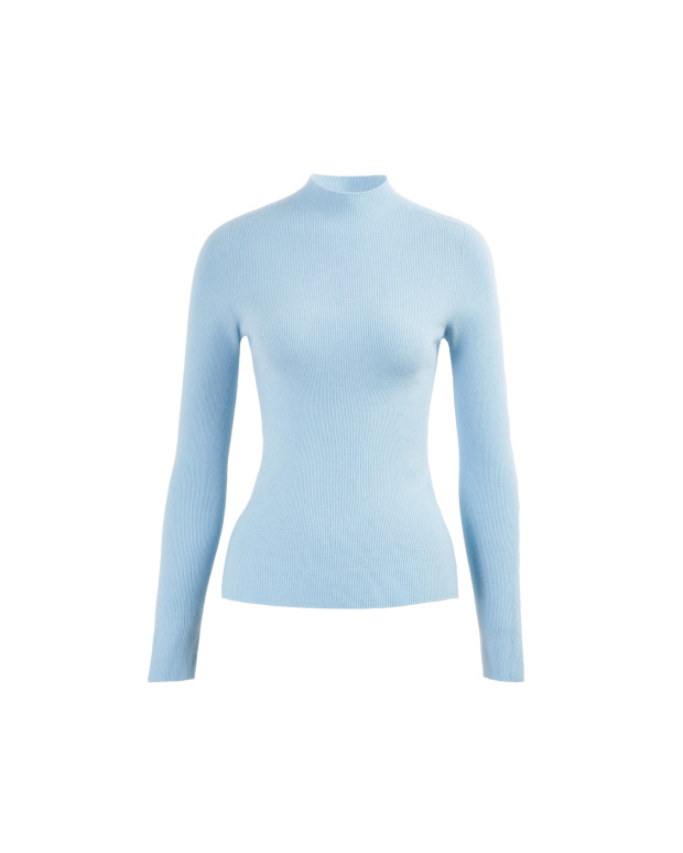 質感甄選，無縫小高領毛衣