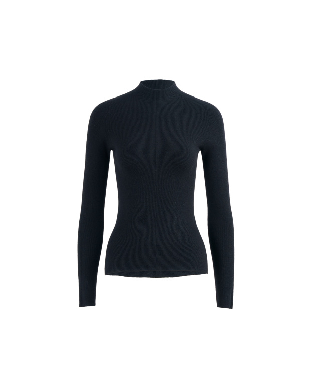 質感甄選，無縫小高領毛衣