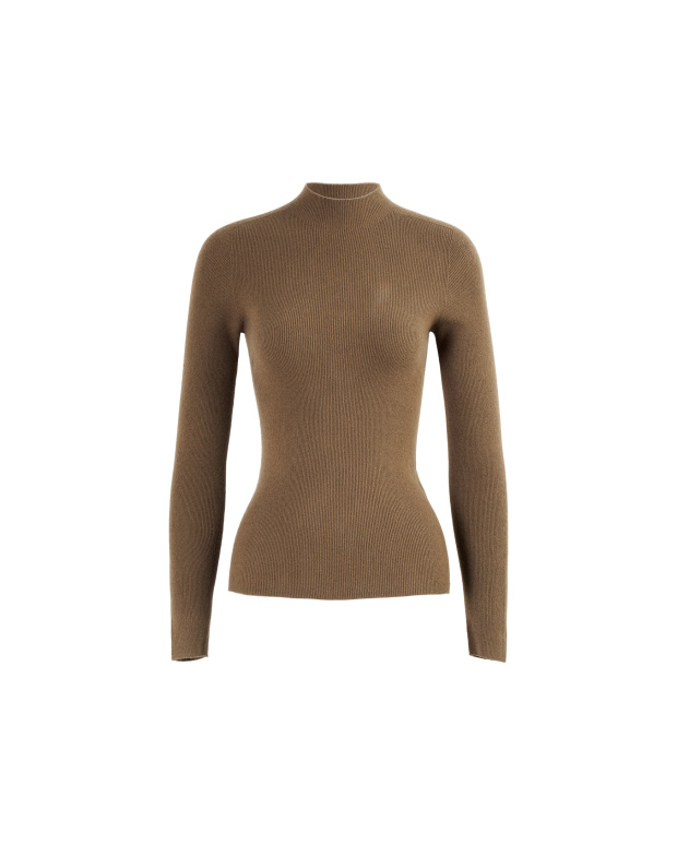 質感甄選，無縫小高領毛衣