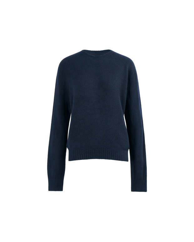 質感甄選，圓領雪花絨毛衣