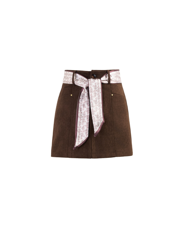 質感甄選，附絲巾短褲裙