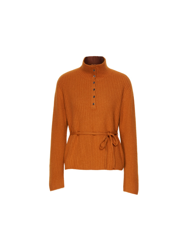 質感甄選，針織可綁長版上衣