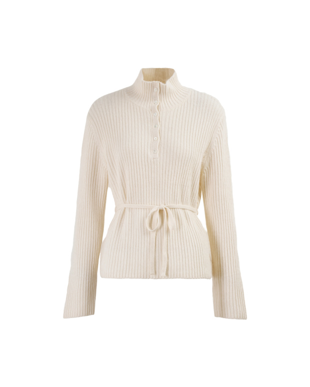 質感甄選，針織可綁長版上衣