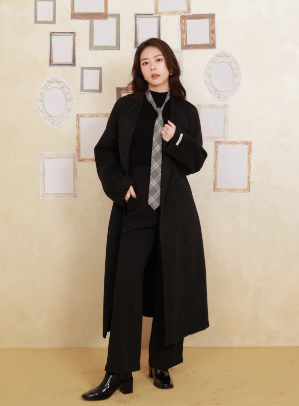 質感甄選，雙面羊毛大衣