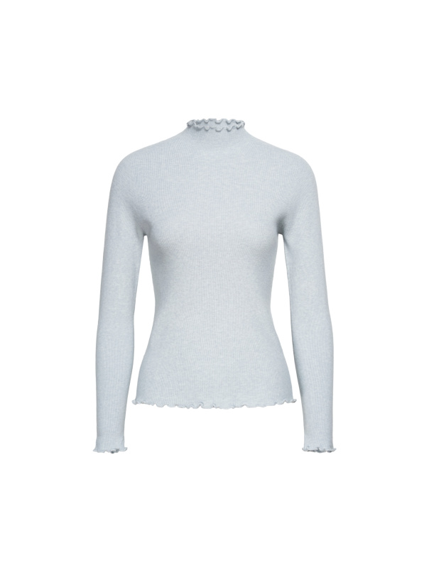 質感甄選，木耳邊無縫上衣