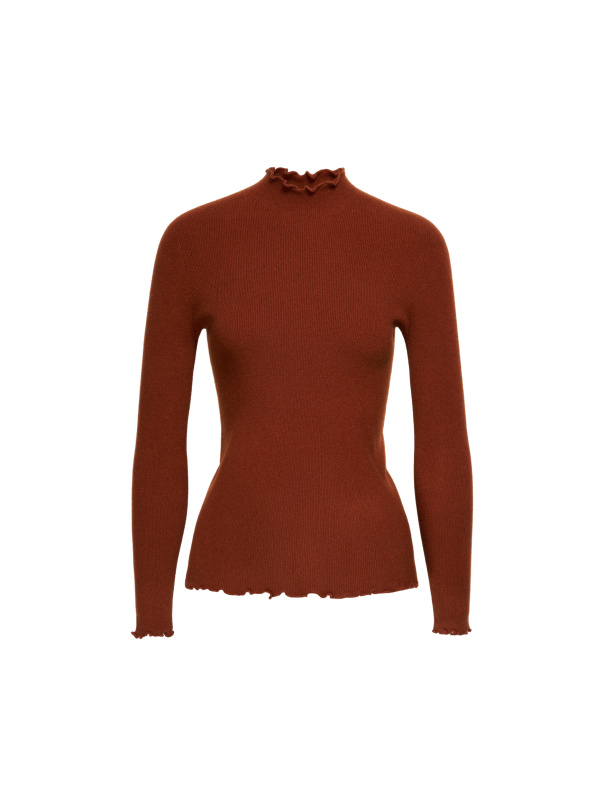 質感甄選，木耳邊無縫上衣