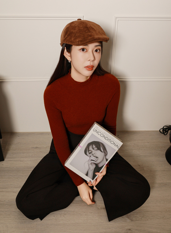 質感甄選，木耳邊無縫上衣